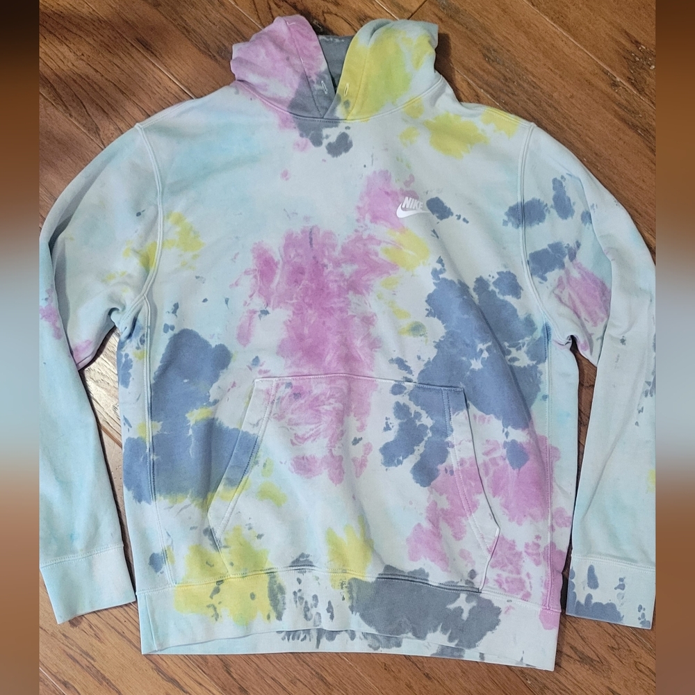 Nike Multicolor Tie-Dye Hoodie